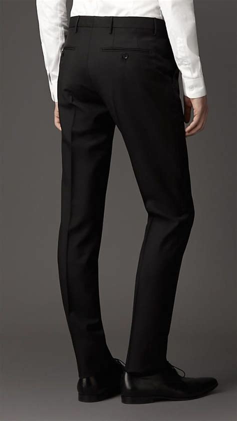 burberry tuxedo mohair pants|burberry trousers for men.